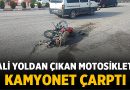 Afyonkarahisar’dea tali yoldan çıkan motosiklete kamyonet çarptı – Asayiş