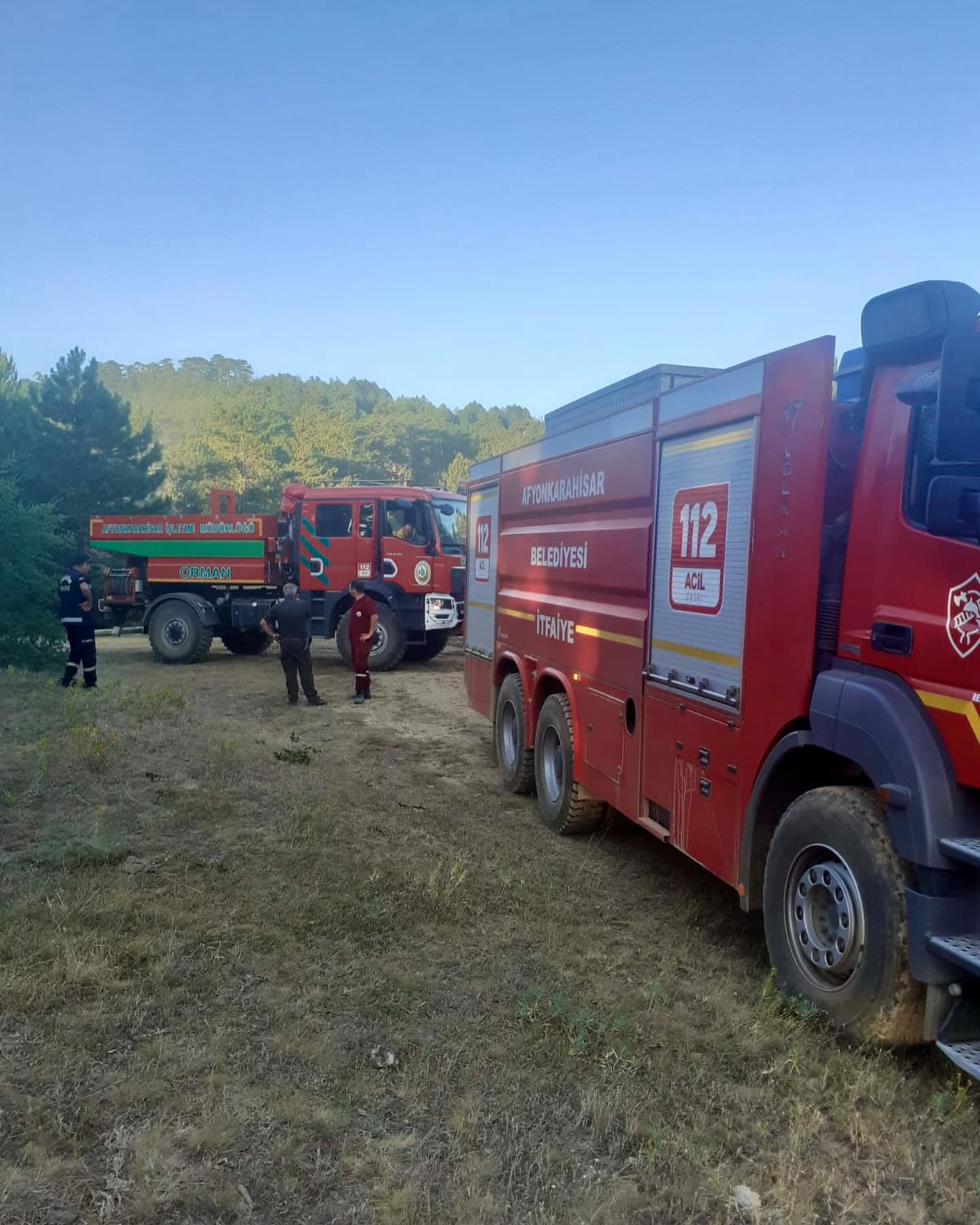 Doğayı korumak için seferber oldukBelediyemiz İtfaiye Müdürlüğü ekipleri, Hoca