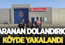 Afyonkarahisar’da aranan dolandırıcı köyde yakaland! – Asayiş