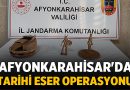 Afyonkarahisar’da Tarihi Eser Operasyonu: Gazlıgöl’de 2 Adet Heykel Ele Geçirildi – Asayiş