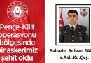 Pençe-Kilit Operasyonu’nda Hain Saldırı: Astsubay Şehit oldu – Türkiye