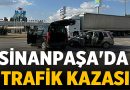 Sinanpaşa’da Trafik Kazası: Yaralılar var! – Asayiş