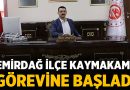 Yasin Akgül, Emirdağ İlçe Kaymakamı Olarak Görevine Başladı – Belediyeler