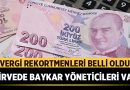 2023 Vergi Rekortmenleri Belli Oldu: Zirvede Baykar Yöneticileri Var – Ekonomi