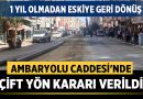 Afyonkarahisar Ambaryolu Caddesi’nde Çift Yön Kararı Verildi – Afyon Haber