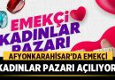 Afyonkarahisar’da Emekçi Kadınlar Pazarı Açılıyor! – Afyon Haber