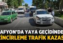 Afyonkarahisar’da Zincirleme Kaza: 3 araç kaza yaptı! – Asayiş