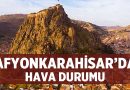 Afyonkarahisar ve Çevresinde 29 Ağustos Hava Durumu – Afyon Haber