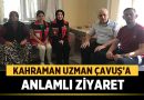 GATA’da Tedavisi Tamamlanan Uzman Çavuş Hakan Çetin’e Anlamlı Ziyaret – Afyon Haber