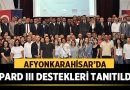 Afyon’da IPARD III Destekleri Tanıtıldı – Afyon Haber