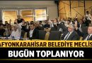 Afyonkarahisar Belediye Meclisi Bugün Toplanıyor: İşte Gündem Maddeleri! – Afyon Haber