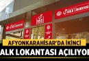 Afyonkarahisar’da İkinci Halk Lokantası Açılıyor! – Afyon Haber