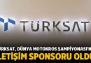 Türksat, Dünya Motokros Şampiyonası’na İletişim Sponsoru Oldu – Afyon Haber