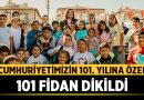 Afyonkarahisar’da Cumhuriyetimizin 101. Yılına Özel 101 Fidan Dikildi – Afyon Haber