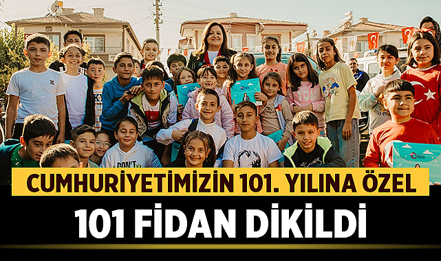 Afyonkarahisar’da Cumhuriyetimizin 101. Yılına Özel 101 Fidan Dikildi – Afyon Haber