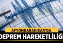 Afyonkarahisar’da Deprem Hareketliliği: Peş Peşe Sarsıntılar! – Afyon Haber