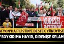 Afyonkarahisar’da Filistin’e Destek Yürüyüşü: “Soykırıma Hayır, Direnişe Selam” – Afyon Haber