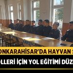 Afyonkarahisar’da Hayvan Sevk Kontrolleri İçin Yol Eğitimi Düzenlendi – Afyon Haber