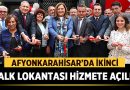 Afyonkarahisar’da İkinci Halk Lokantası Hizmete Açıldı – Afyon Haber