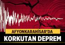 Afyonkarahisar’da Sabah Saatlerinde Deprem Oldu – Afyon Haber