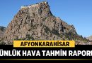 Afyonkarahisar’da Bugün Hava Nasıl Olacak? – Afyon Haber