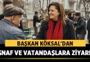 Başkan Burcu Köksal, Harb-İş Semt Pazarında Esnaf ve Vatandaşlarla Buluştu – Afyon Haber