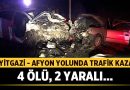 Seyitgazi’deki Feci Kaza: Afyonlu Aileden Üç Kişi Hayatını Kaybetti – Afyon Haber