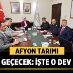 Afyon Tarımı Uçuşa Geçecek: İşte O Dev Proje!