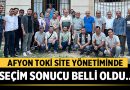 Afyon TOKİ Site Yönetiminde Güven Tazeleyen Seçim: Başkan Fatma Aras Alıcı Yeniden Seçildi – Afyon Haber