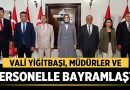 Valilikte Bayram Coşkusu: Vali Yiğitbaşı, Müdürler ve Personelle Bayramlaştı – Afyon Haber
