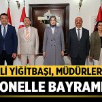 Valilikte Bayram Coşkusu: Vali Yiğitbaşı, Müdürler ve Personelle Bayramlaştı – Afyon Haber