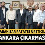 Afyonkarahisar Patates Üreticilerinden Ankara Çıkarması – Afyon Haber