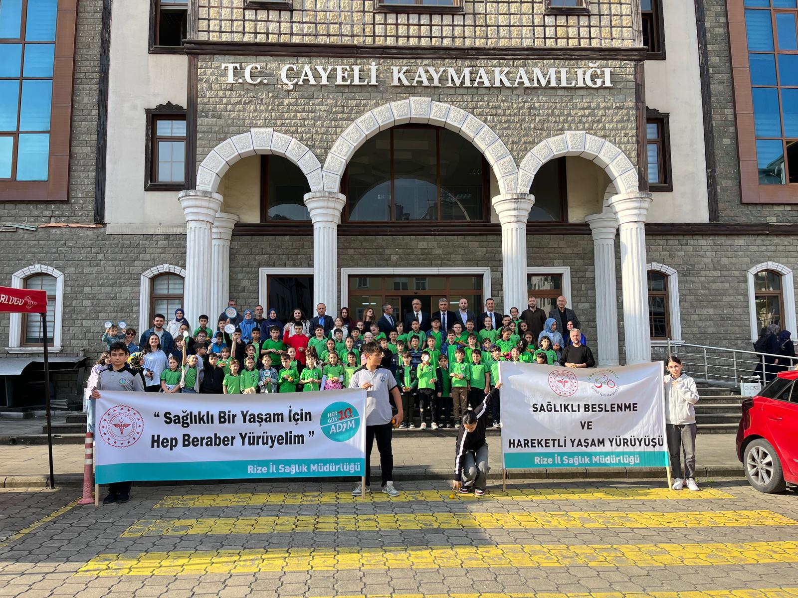 Rize’de Dünya Diyabet Günü etkinliği