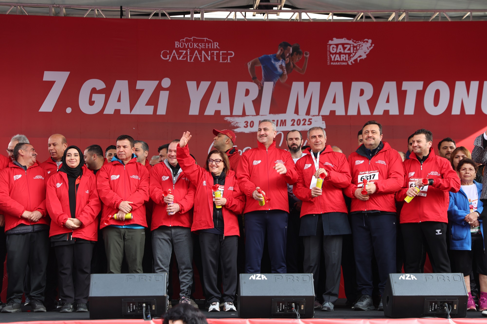 7. Gazi Yarı Maratonu tamamlandı