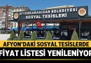 Afyon’da Sosyal Tesislerde 225 TL’lik Kahvaltı, 350 TL’ye Çıkıyor – Afyon Haber
