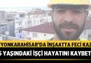 Afyonkarahisar’da İnşaatta Feci Kaza: 35 Yaşındaki İşçi Hayatını Kaybetti – Afyon Haber