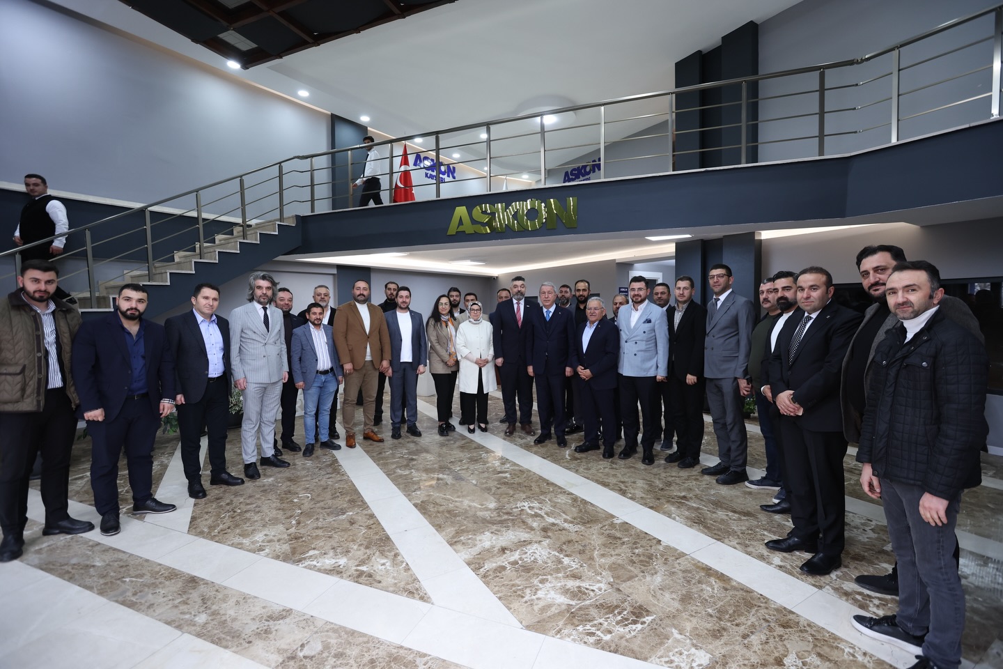 Büyükkılıç ve Akar’dan ASKON Kayseri Şubesi’ne ziyaret