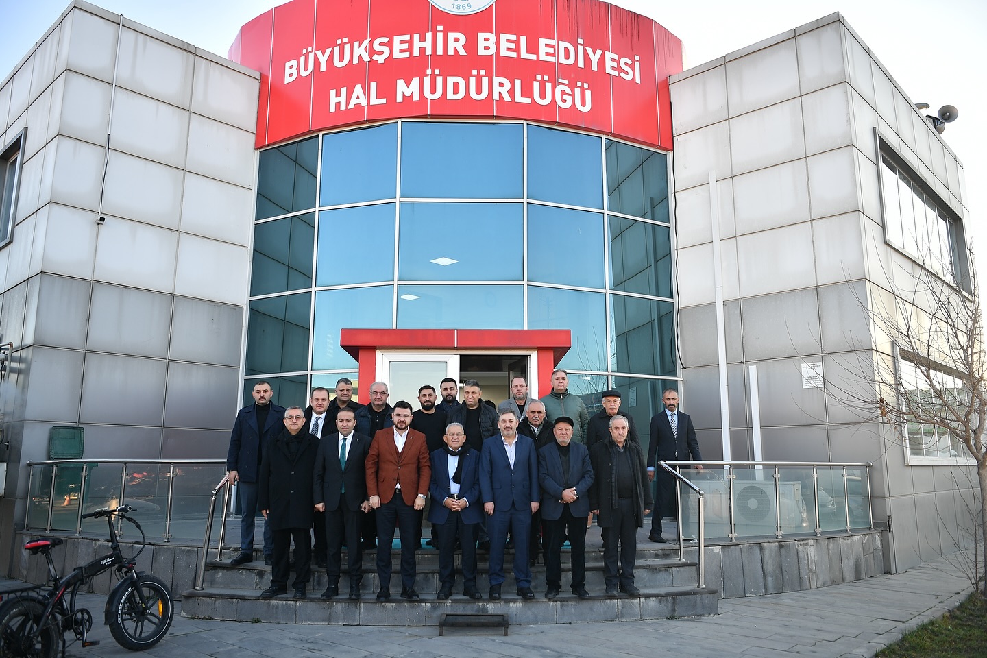 Başkan Büyükkılıç'tan Hal Kompleksi’ne ziyaret