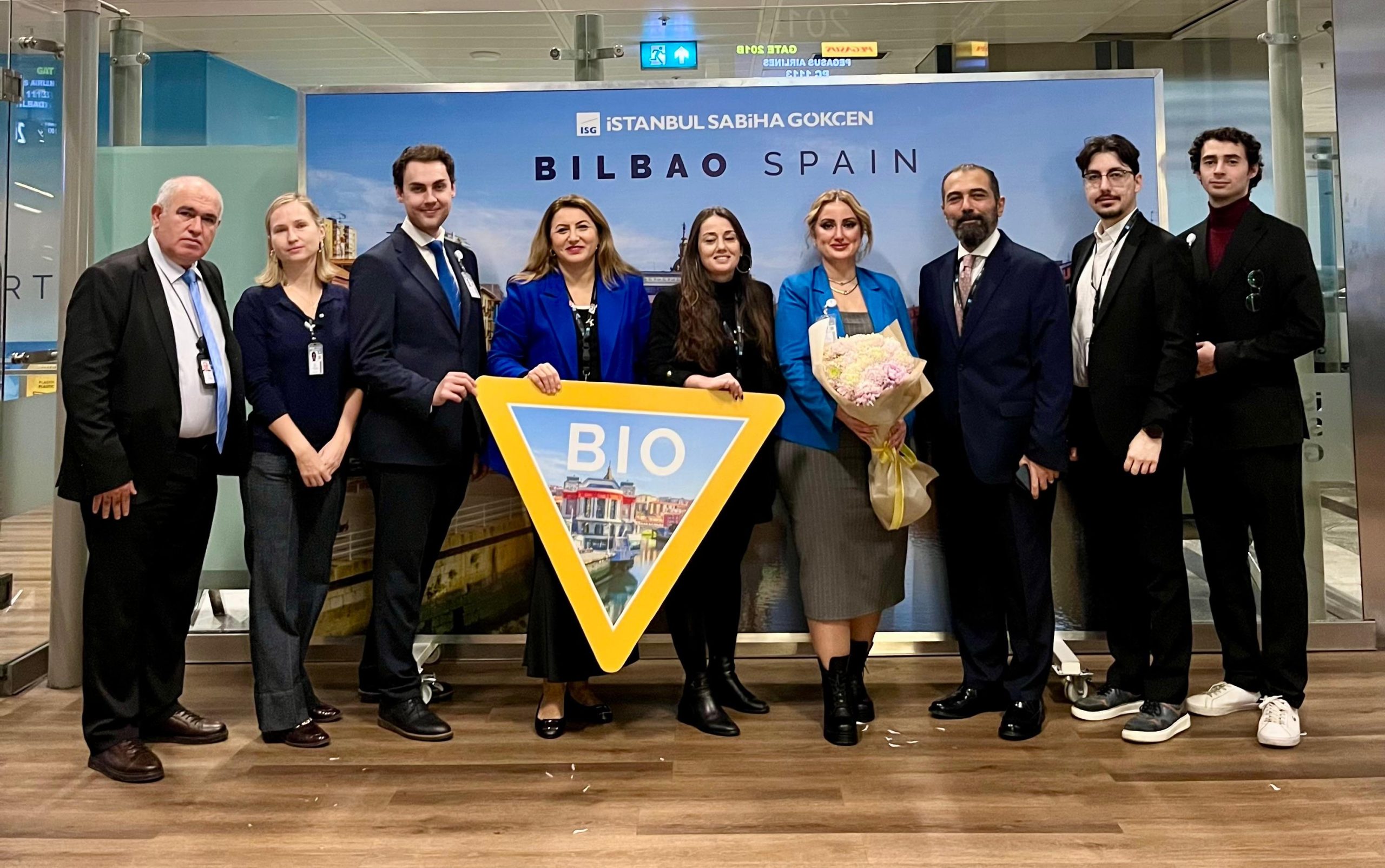 Sabiha Gökçen’den Bilbao'ya direkt uçuşlar başladı