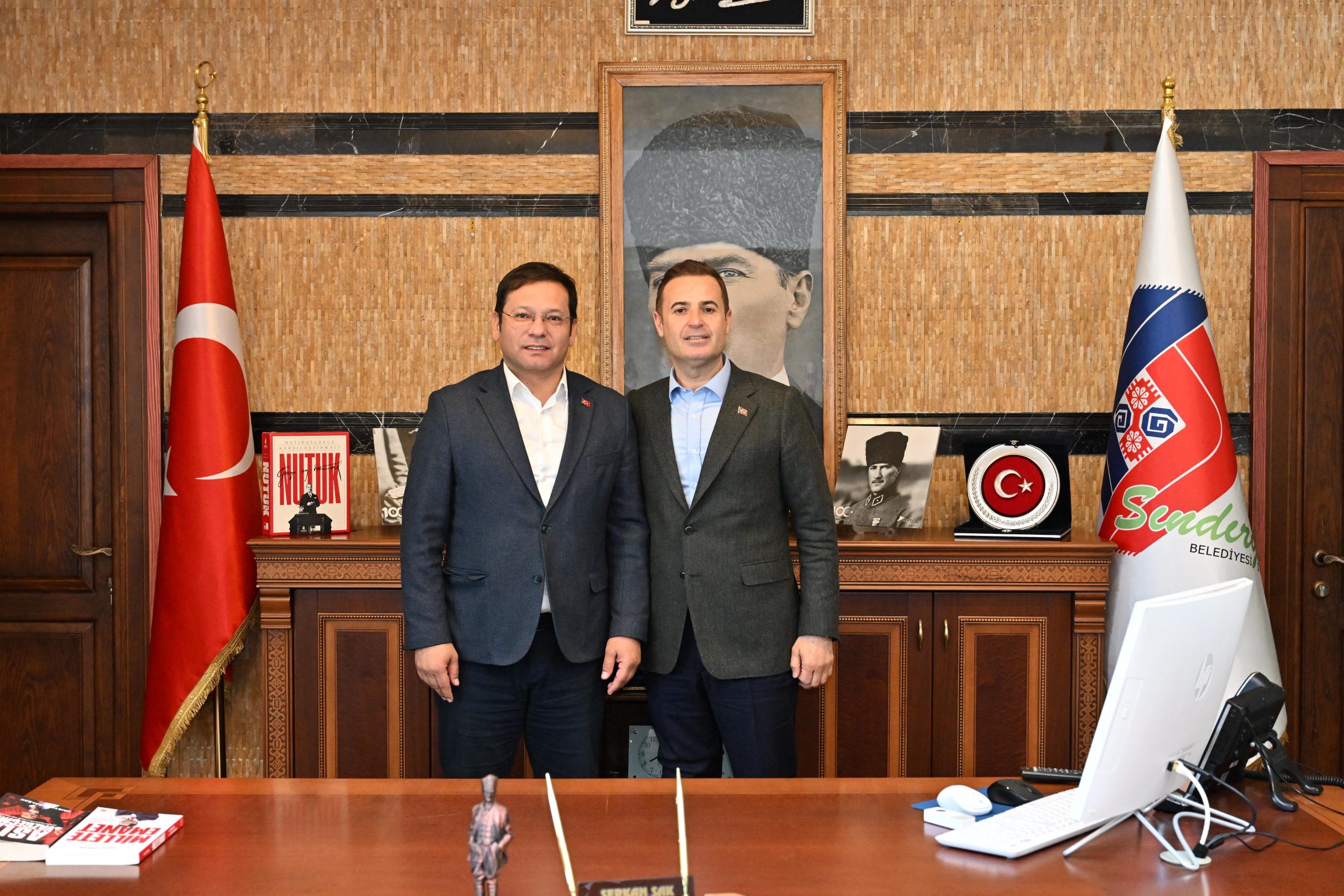 Başkan Akın'dan Sındırgı ziyareti