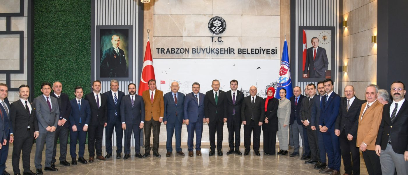 Vali Şahin’den Trabzon Büyükşehir Belediyesi'ne ziyaret