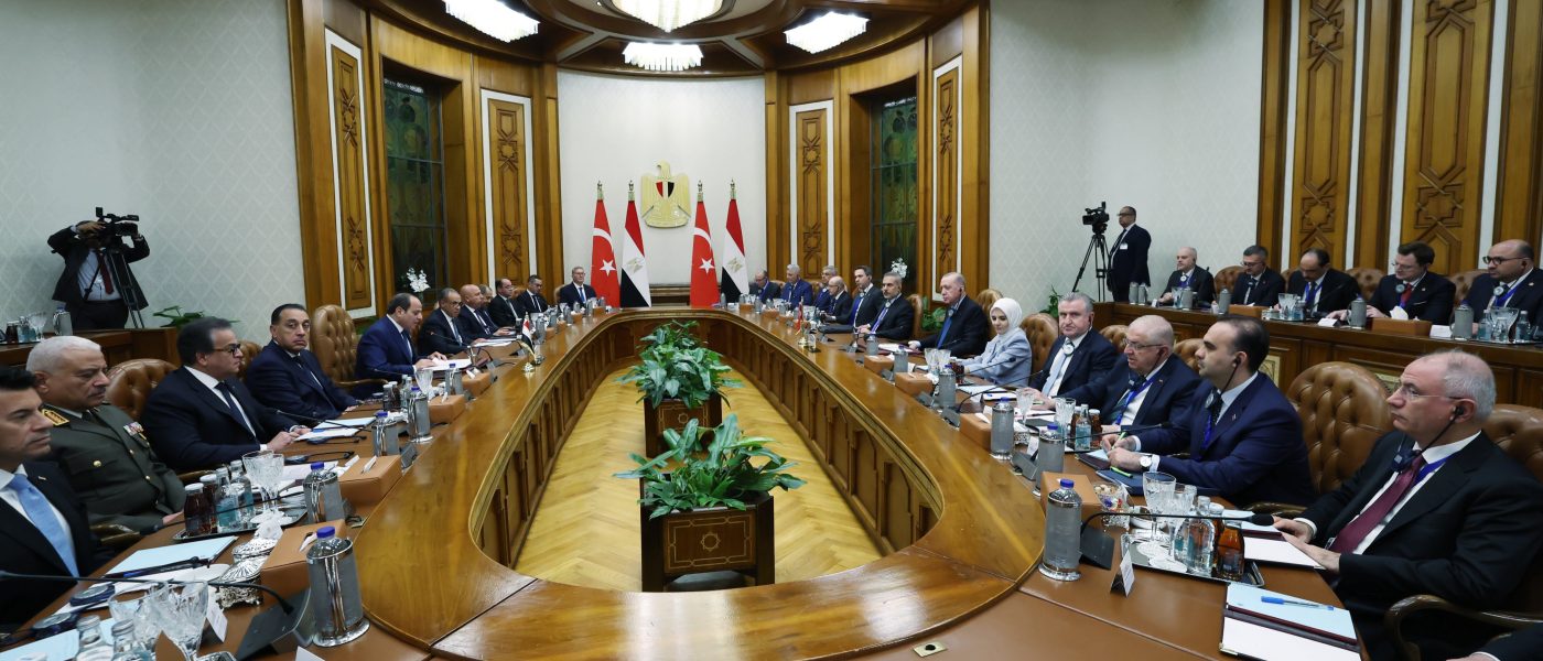 Cumhurbaşkanı Erdoğan, Mısır Cumhurbaşkanı es-Sisi ile görüştü