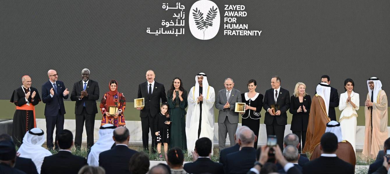 Abu Dabi'de Zayed İnsanlık Kardeşliği Ödül Töreni düzenlendi