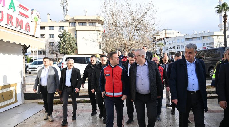 Başkan Akın’dan Körfez’de inceleme
