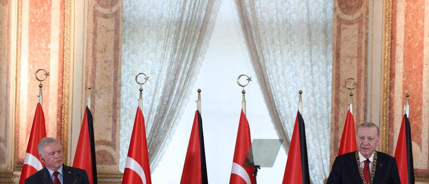 Ürdün Kralı 2. Abdullah'tan Cumhurbaşkanı Erdoğan'a devlet nişanı