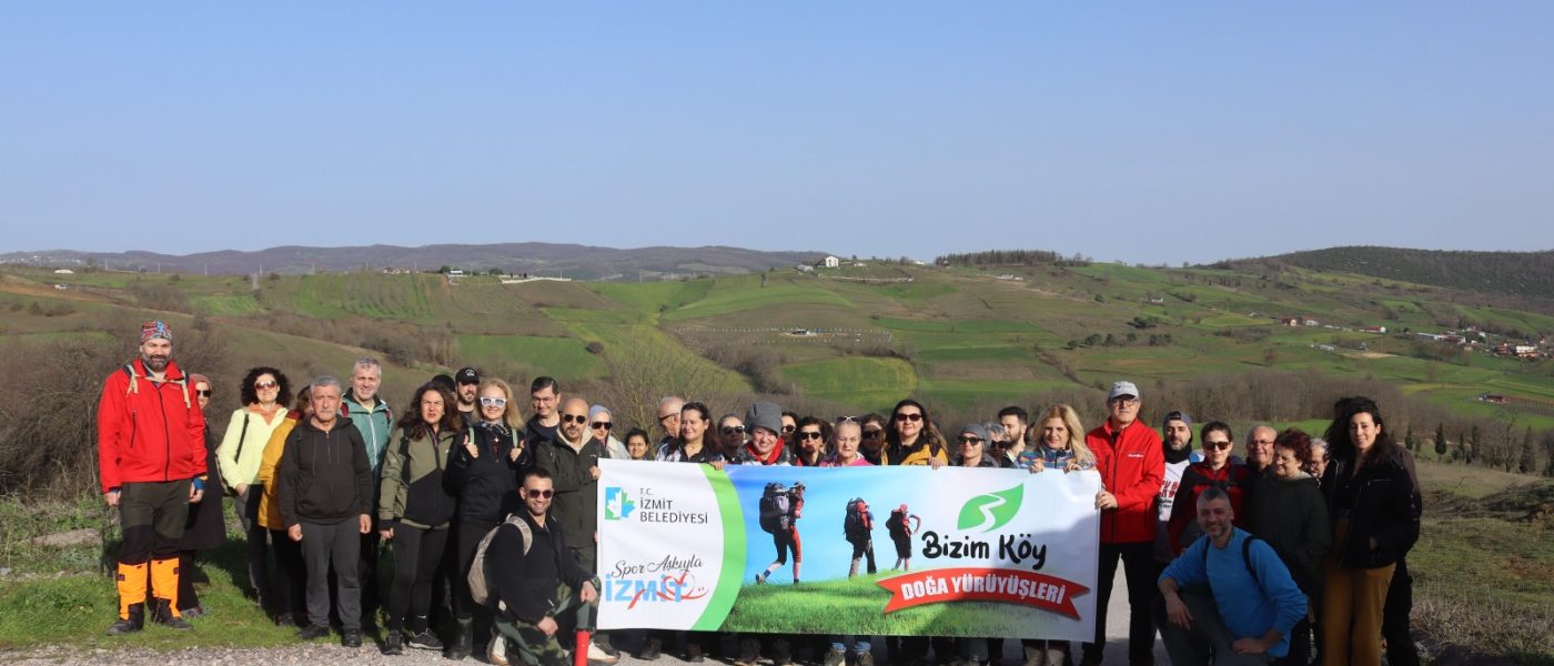 Bizim Köy Doğa Yürüyüşü bu ay Nebihoca’da gerçekleştirildi