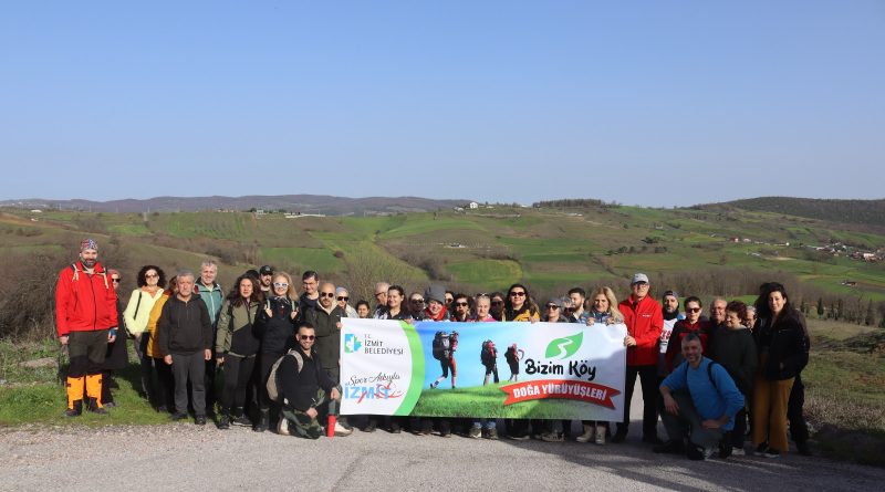 Bizim Köy Doğa Yürüyüşü bu ay Nebihoca’da gerçekleştirildi