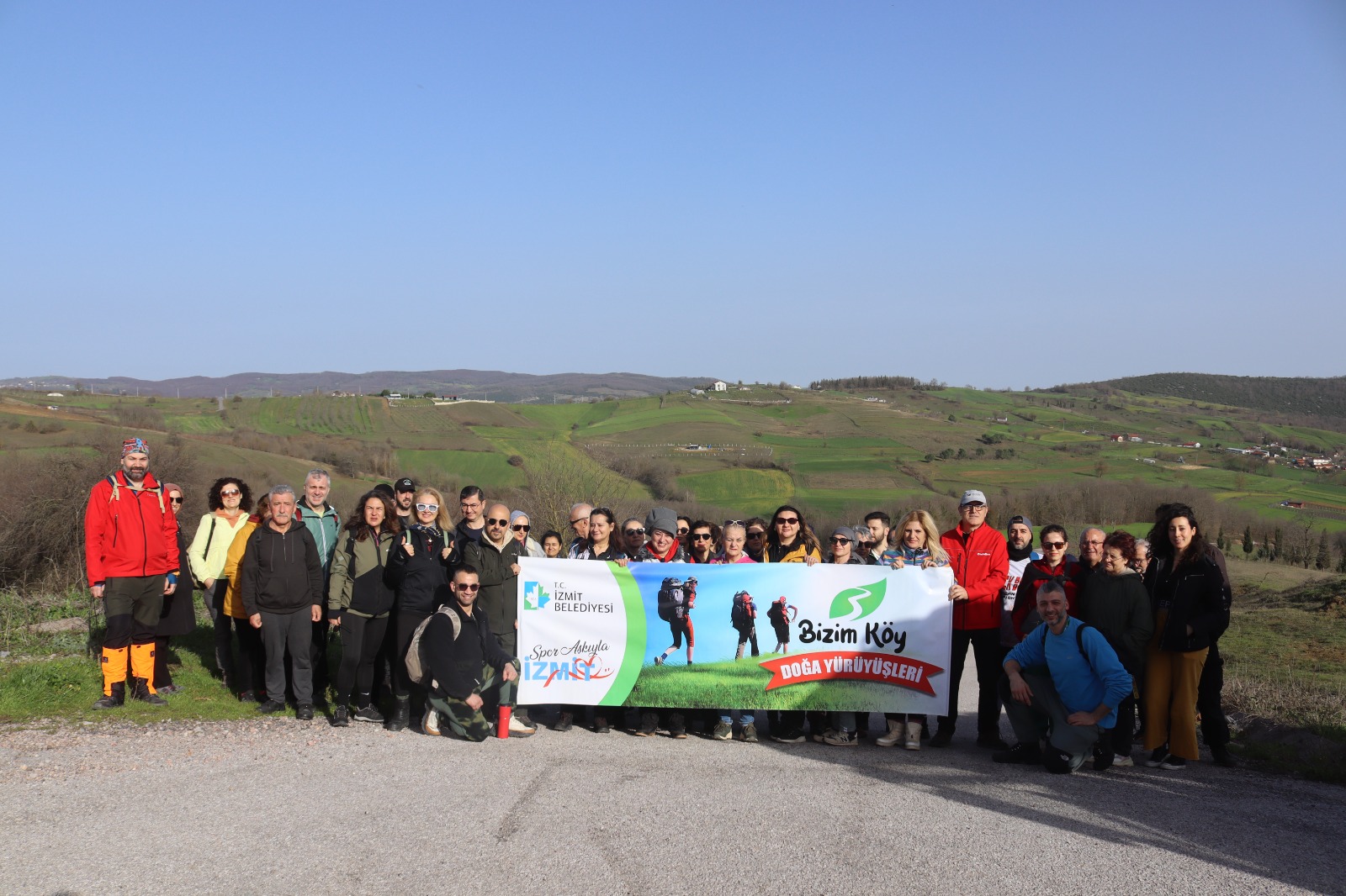 Bizim Köy Doğa Yürüyüşü bu ay Nebihoca’da gerçekleştirildi