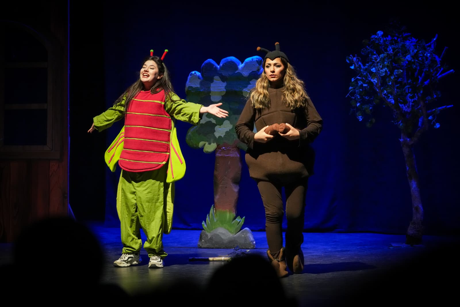 Trabzon’da “Ağustos Böceği ve Karınca” oyunu sahnelendi