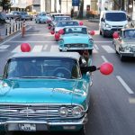 Kadıköy’de “Sevgililer Günü” konvoyu